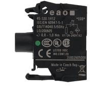 EAO 45-320.1H12 EAO Series45 Illum Elemento Frontmount Verde Vite 24-240V AC/Dc
