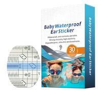 Ear Covers For Shower - Soft Waterproof Ear Covers 30PCS | Comfortable Bath Protective Cover | Breathable PU Film Bath Ears Protectors For Ears Protection