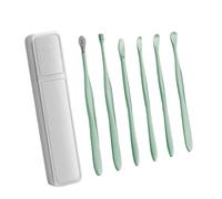Ear Pick, 6X Portable Wax Remover, Curette Ear Wax Removal, Painless Scoop Set, Efficient Cleaning, Compact Picking Kit with Storage Box, Home and Travel Use