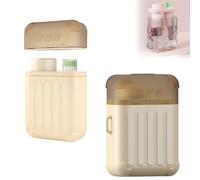 Ear Piercing Cleaning Kit, Piercing Cleaner, Disposable Aftercare Care Solution, With 240PCS Cleaner Floss & 15ml Cleaning Solution for Women Men (Mint flavor)