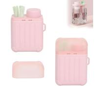 Ear Piercing Cleaning Kit, Piercing Cleaner, Disposable Aftercare Care Solution, With 240PCS Cleaner Floss & 15ml Cleaning Solution for Women Men (Rose flavor)