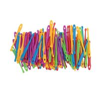 Ear Spoon Ear Pick Ear Cleaning Spoon 200Pcs Multi Colors Ergonomic Long Handle Rounded Plastic Earwax Curette Remover Tools for Travel Camping Home Use