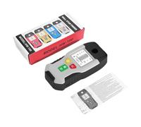 ear Stud Finder, Wall Stud Finder Rilevatore LCD multifunzionale ad alta | Il Digital AC Wire Pipe Scan Tool per gesso magnetico Travi in filo AC Immagine Installazione di fili Grigio