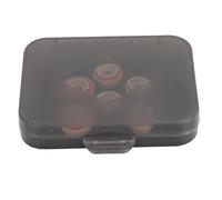 Ear Tips, Soft Silicone Memory Foam Replacement Earbuds Cover with Storage Box for IOS Earbuds Pro Fit Comfortable Noise Isolating Enhanced Bass 3 Sizes S M L Included