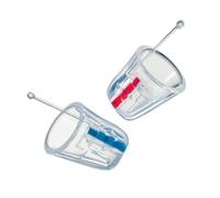 Earasers Euro Tappi Orecchie per Concerti - Morbido Silicone Riutilizzabile Tappi Orecchie Protezione Dell'udito per Musicisti, DJs, Batteristi, Motociclette - Riduzione del Rumore 26dB (Piccolo)