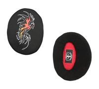 Earbags Ohrenwärmer Fashion, Tattoo Drache Schwarz, S