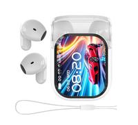 Earbù di traduzione NE20 - Aurnospini del traduttore Time Touchscreen, cuffie V6.0 Translation | Sports wireless audio gemme, trasmissione del suono stereo HD, design leggero flessibile