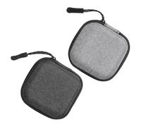 Earbud Carrying Case, Portable Data Cable Storage Bag, Charger Organizer Box for Earphones, 2,95 x 2,95 x 1,18 pollici Shockproof Electronics Organizer for Travel, Protezione Case