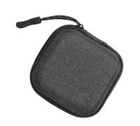 Earbud Case, Cable Box, Compact Design Lightweight Shell Protective Lining Pocket Friendly, Portable Headphone Organizer for Earphone, Earbuds 2.95x2.95x1.18 Inches