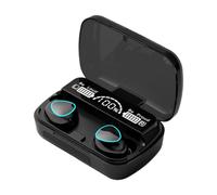 Earbuds - Curanti | Earbuds wireless | Auricolare di lunga durata | Auricolari che cancellano il rumore | Auricolari sportivi per sudore portatili | Affronta con cuffie per le orecchie per viaggi in p
