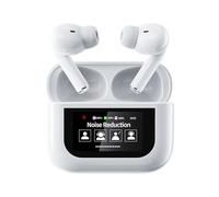Earbuds - Headphones | Sports Earphones | Noise Cancelling Sports Headphones with Charging Case | Touch Screen Earbuds | Wireless Running Audio Wear | Long Battery Life Fitness Ear Buds for Smartphone