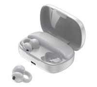 Earbuds - Headphones | Sports Earphones | Wireless Earbuds with Charging Case | Open Ear Clip Earphones with Bone Conduction | Sweatproof Conduction Headset for Running Walking Working Out Dancing Cyc