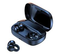 Earbuds - Water Resistant Workout Buds | Sports Earphones | Wireless Earbuds With Charging Case | Open Ear Clip Earphones With Bone Conduction | Sweatproof Conduction Headset For Running Walking Work