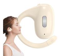 Earbuds Wireless with Earhooks - 5.4 Bone Conduction Training Earbuds, Open Single Ear Design | Noise Reduction Smart Pairing, Comfort and Secure Fit For Home Use, Ideal For Active Lifeyles