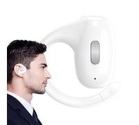 Earbuds Wireless with Earhooks - 5.4 Bone Conduction Training Earbuds, Open Single Ear Design | Noise Reduction Smart Pairing, Comfort and Secure Fit For Home Use, Ideal For Active Lifeyles