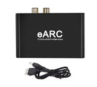 EARC ARC Audio Converter 192Khz Extractor Adattatore EARC In RCA Audio Extractor per DTS Dolby Atoms AC3 LPCM Fiber