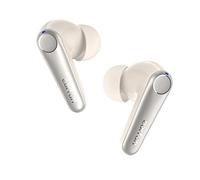EarFun Air Pro 3 Cuffie Auricolari con Cancellazione del Rumore, Suono Qualcomm® aptX™ Adaptive, 6 Microfoni, Bluetooth 5.3, Connessione Multipoint, 45H Autonomia, EQ via App, Bianco