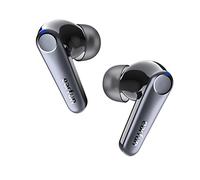 EarFun Air Pro 3 Cuffie Auricolari con Cancellazione del Rumore, Suono Qualcomm® aptX™ Adaptive, 6 Microfoni, Bluetooth 5.3, Connessione Multipoint, 45H Autonomia, EQ via App, Ricarica Wireless, Nero