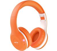 EarFun K2 Cuffie Bluetooth Bambini, Cuffie Wireless Over-Ear, Arancione