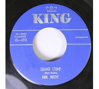 EARL BOSTIC - EARL BOSTIC 45 RPM UBANGI STOMP / TIME ON MY HANDS