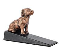 Earl Diamond Fermaporta a forma di cane, in ghisa, resistente, decorativo, a forma di animale carino, con cuneo, con tappetino antiscivolo per casa, ufficio commerciale