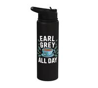 Earl Grey All Day - Tè Earl Grey Stainless Steel Insulated Water Bottle