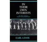 Earl Lewis In Their Own Interests (Tascabile)