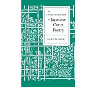 Earl Miner An Introduction to Japanese Court Poetry (Tascabile)