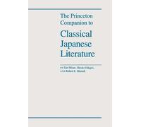 Earl Miner Robert E. Morrel The Princeton Companion to Classical Jap (Tascabile)
