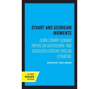 Earl Miner Stuart and Georgian Moments (Copertina rigida)