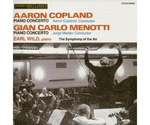 Earl Wild/Symphony of the Air - Copland/Menotti: Piano Concerto