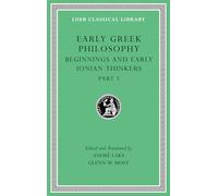 Early Greek Philosophy: Beginnings and Early Ionian Thinkers: Beginnings and Early Ionian Thinkers, Part 1: 2