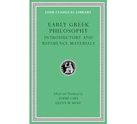 Early Greek Philosophy: Introductory and Reference Materials: 1