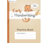 Early Handwriting Practice Notebook: Dotted-line paper for Grade K / Reception / Year 1