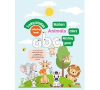 Early Learner activity & coloring book for ages 2-8