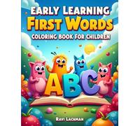 Early Learning First Words Coloring Book