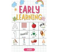 Early Learning Picture Book for Kids: Alphabet Tracing (A-Z), Numbers, Shapes, Colors, Animals, Birds, Vehicles, Fruits & Vegetables, Body Parts, Seasons and Emotions for Toddlers Ages 2-5
