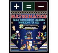 Early Mathematics Learning Workbook for Kids: -First Steps in Math: Interactive Workbook for Children