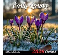 Early Spring 2026 Calendar: A year of budding trees and fresh blooms