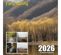 Early Spring 2026 Calendar: A year of budding trees and fresh blooms