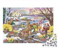 Early Spring by The Lake Puzzle Giochi 1000 Pezzi Regalo Per Lui E Per Lei Arte Interesting Puzzle Adulti Foto 70x50cm/1000pcs
