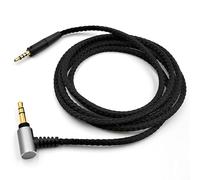 Earmax Cavo audio in nylon da 3,5 mm a 2,5 mm, compatibile con cuffie Sennheiser HD4.30 HD400S HD350BT HD4.40BT HD4.50BTNC HD458 HD458BT HD450BT Momentum ecc