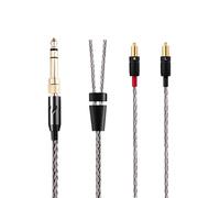 Earmax Cavo bilanciato a 16 fili da 4,4 mm, 3,5 mm, 2,5 mm, 6,35 mm a MMCX 6N OCC, 1,4 m, compatibile con auricolari Shure SRH1840 SRH1540 SRH1440