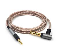 Earmax Cavo bilanciato OCC di ricambio da 4,4 mm, 3,5 mm, 2,5 mm, compatibile con Sennheiser HD598cs HD518 HD558 HD559 HD569 HD579 HD598 HD598SE HD599 HD400pro HD560S HD2.30 ecc. (4,4 mm bilanciato