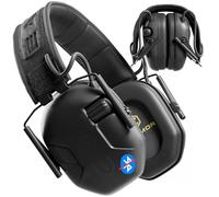 Earmor M300A Protezione auditiva elettronica M300A, orejeras para tiro e caccia, orejeras con ammortizzatore di rumore, valore isolante, SNR 29dB, controllo dinamico del rumore, nero