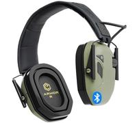 Earmor M300T, cuffie protettive antirumore elettroniche con Bluetooth, capsule per tiro e caccia, smorzamento del rumore, valore di isolamento SNR 29 dB, controllo dinamico del rumore
