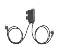 Earmor M56 Dual Comm Tactical PTT for 2x Midland Black