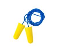 Earmor MaxDefense Cord Ear Plugs NRR33 60 Pairs Box Yellow