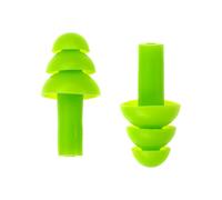 Earmor MaxDefense Silicone Ear Plugs NRR23 100 Pairs Box Yellow