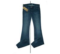Earnest Sewn Lau Jeans Pantaloni Elasticizzato Svasati Scossa Wide Gamba W26 L34